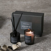 Aromatherapy Candle & Essential Oil Diffuser Gift Set